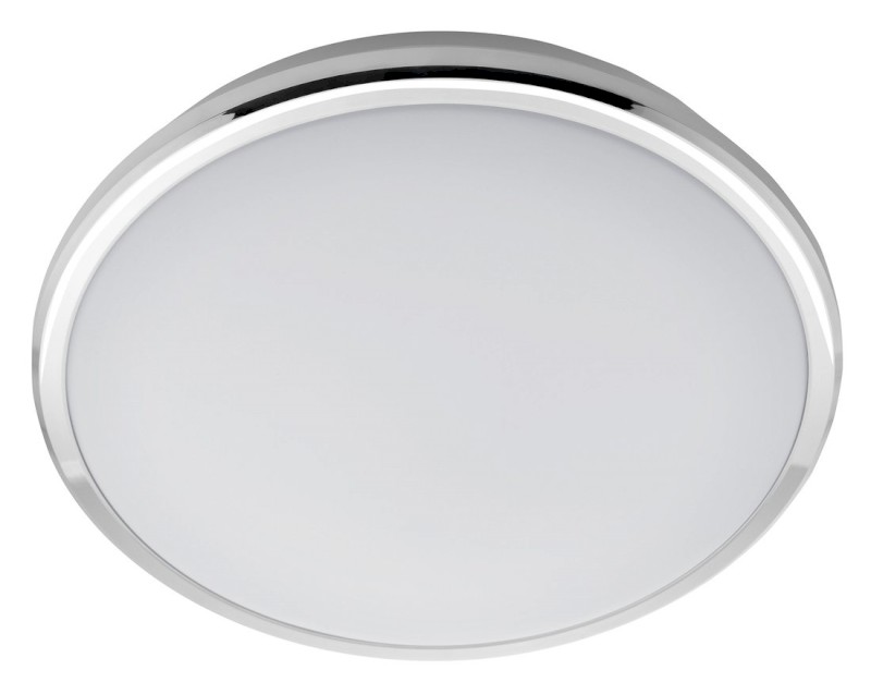 SILVER stropní LED svítidlo,  Ø 29cm, 10W, 230V, 3000K/4000K/6500K, IP44, chrom AU480