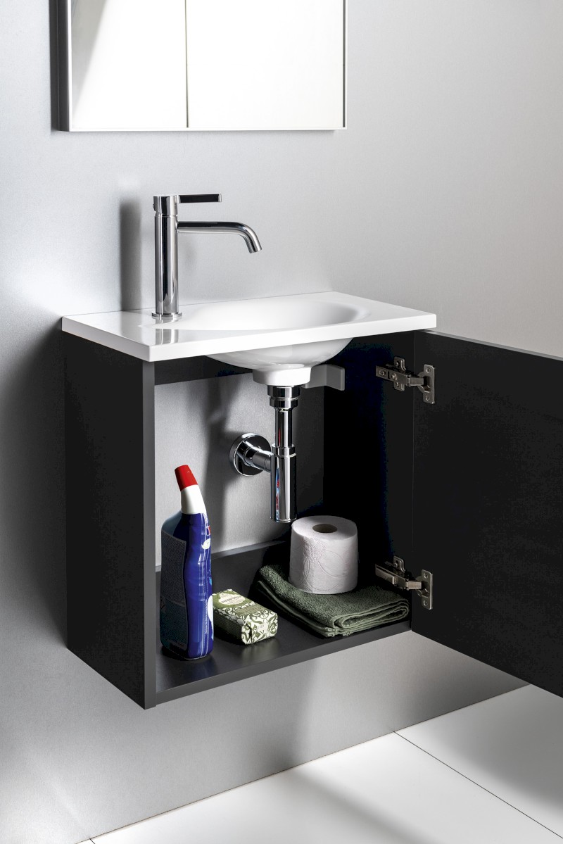 LATUS IV umyvadlová skříňka 49,5x50x25cm, antracit matný LT410-3434