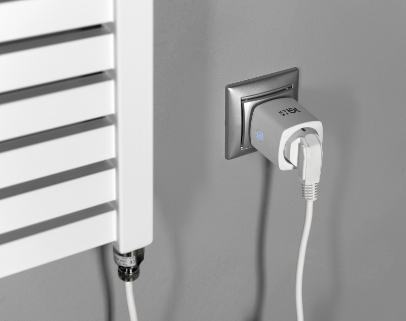 IQTECH chytrý zásuvkový adaptér s ochranným kolíkem, 16A WS024