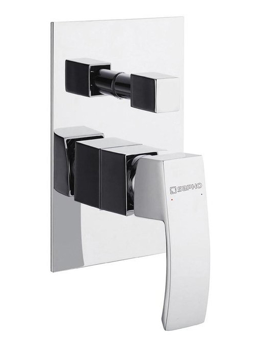 GINKO podomítková sprchová baterie, 2 výstupy, chrom 1101-42