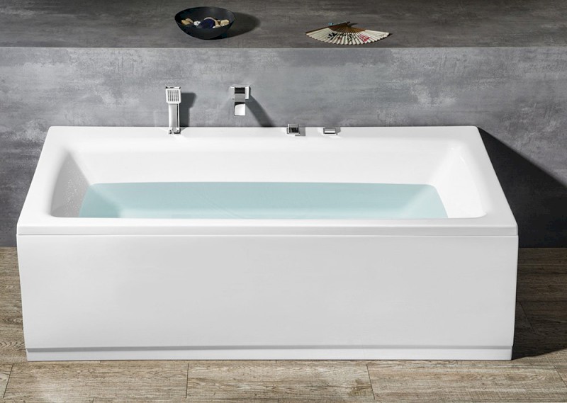 KVADRA obdélníková vana 180x80x47cm, bílá 17611