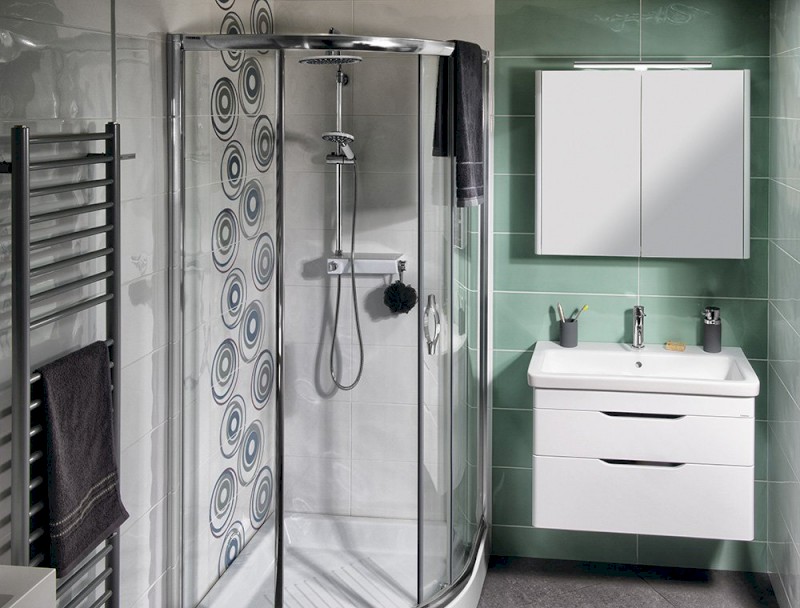 CITY keramické umyvadlo hranaté 80x45cm, bílá         KE080