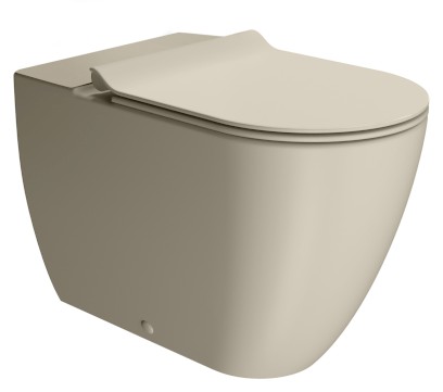 PURA WC mísa kombi spodní/zadní odpad, Swirlflush, 36x63cm, creta dual-mat 880608