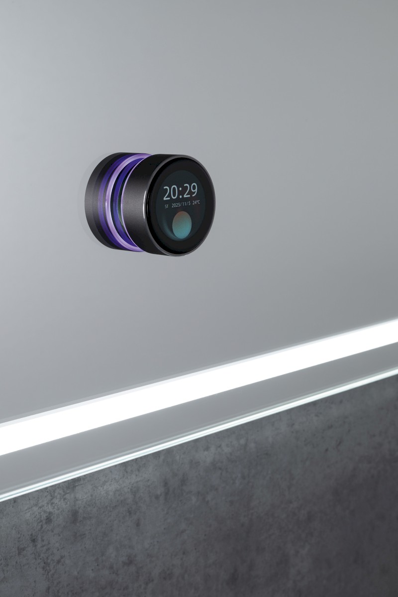 GEMINI zrcadlo s LED osvětlením 100x70cm, chytré funkce GM100K