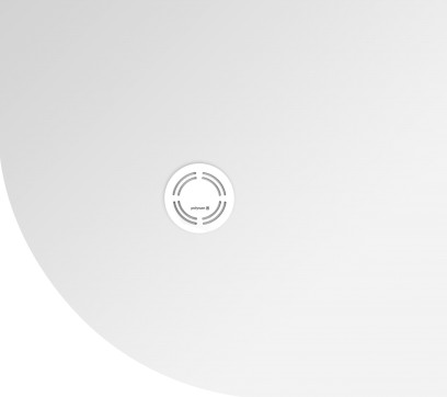 FLEXIA vanička z litého mramoru čtvrtkruh, s možností úpravy rozměru, 90x80cm, R550, pravá 91231