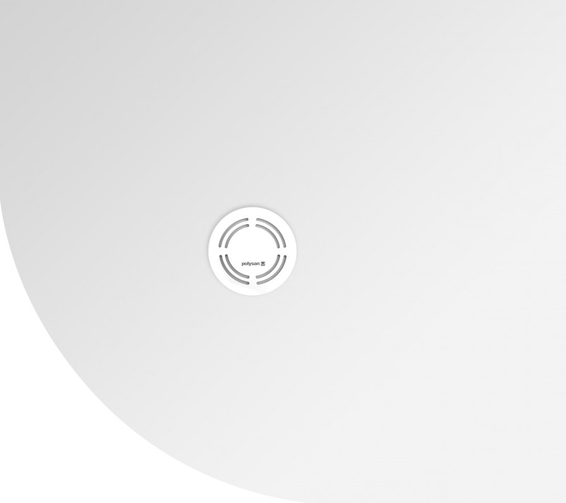 FLEXIA vanička z litého mramoru čtvrtkruh, s možností úpravy rozměru, 90x80cm, R550, pravá 91231