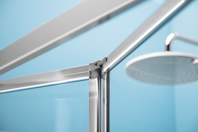 EASY sprchové dveře skládací 800mm, čiré sklo EL1980