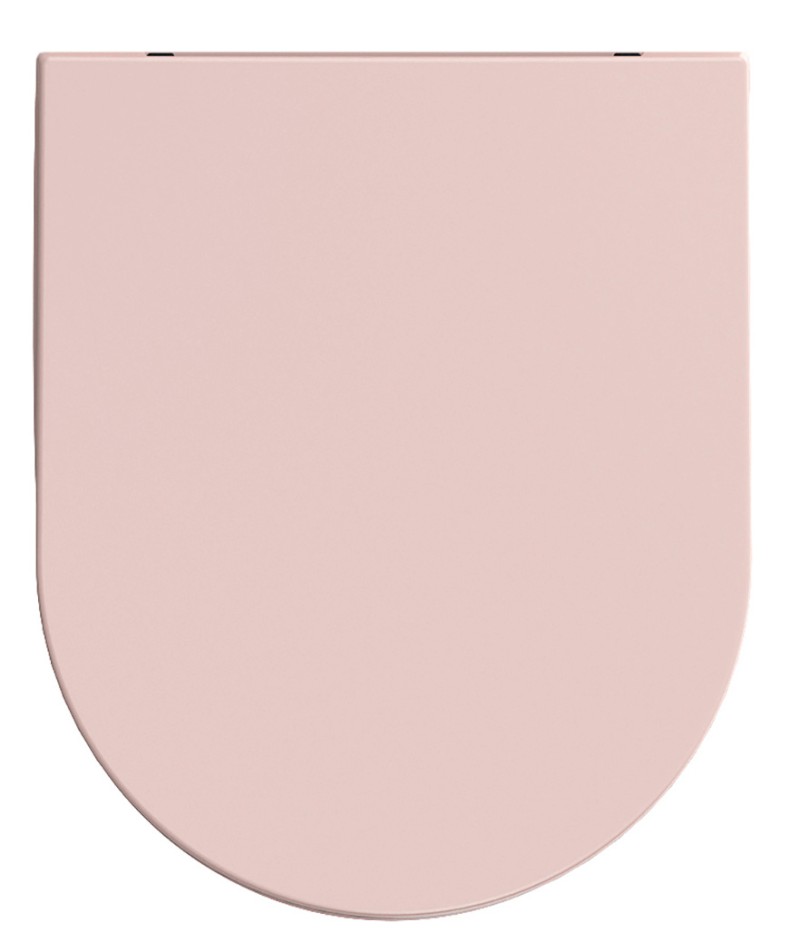 INFINITY WC sedátko, SLIM, Soft Close, Easy Take, růžová Salmon 40KF0541I-S