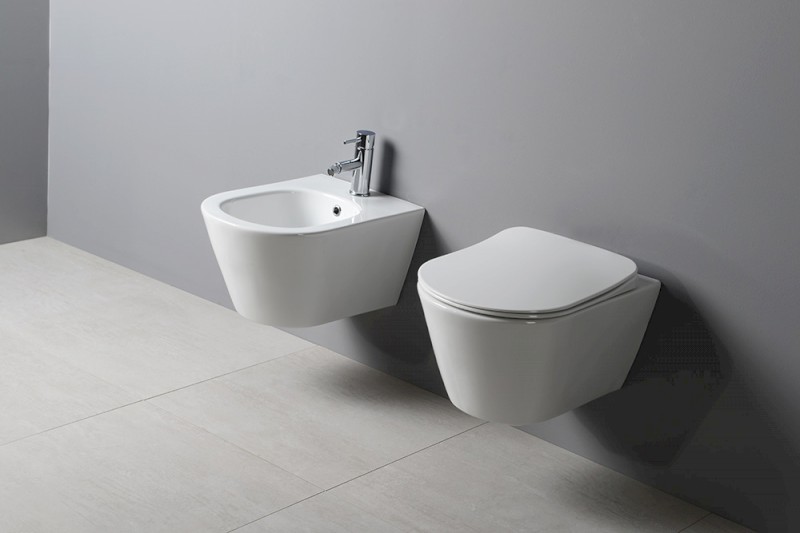 AVVA bidet závěsný 35,5x53 cm, bílá 100324