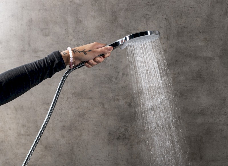 Sprchová souprava, posuvný držák 708mm, zlato mat SC715GB