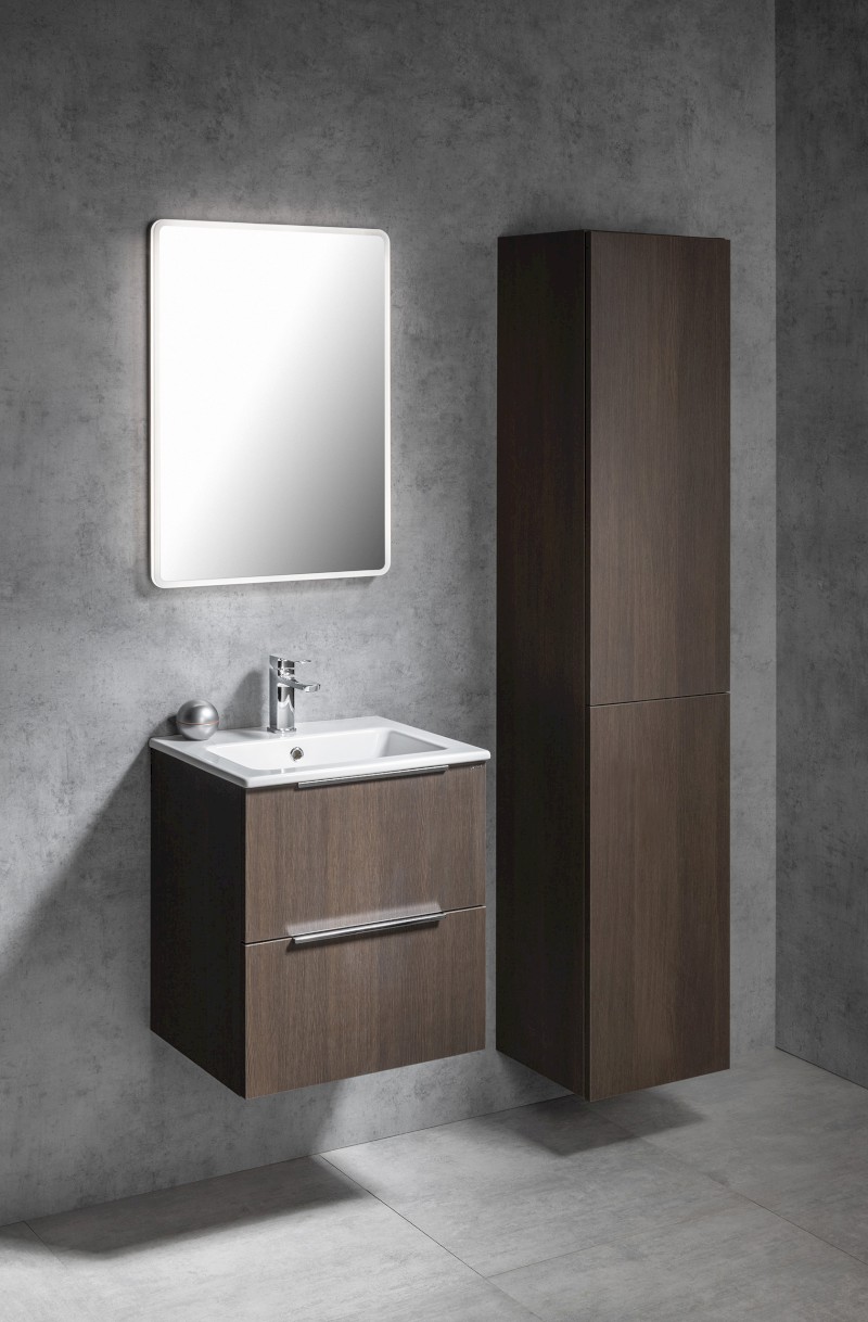 CIRASA STRIP umyvadlová skříňka 48x54x39cm, dub alabama CR492-2322