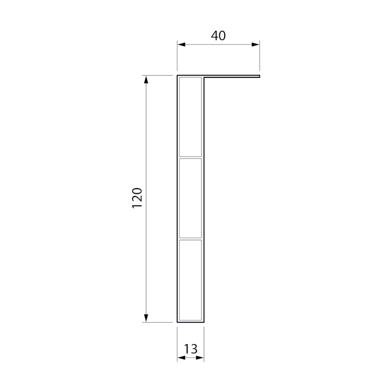 ELZA panel čtvrtkruh 90x90cm, R550, vč. 12ks nožiček, bílá 800.122.4