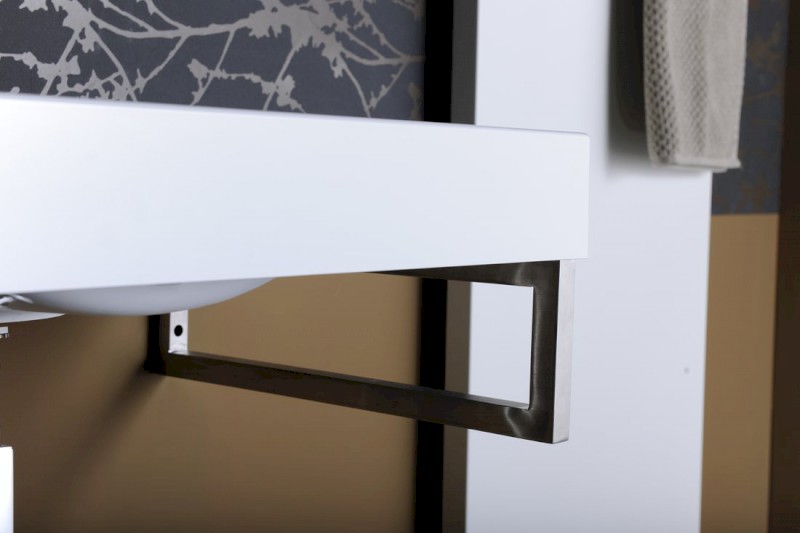 Podpěrná konzole 490x150x30 mm, nerez mat, 1 ks 30384