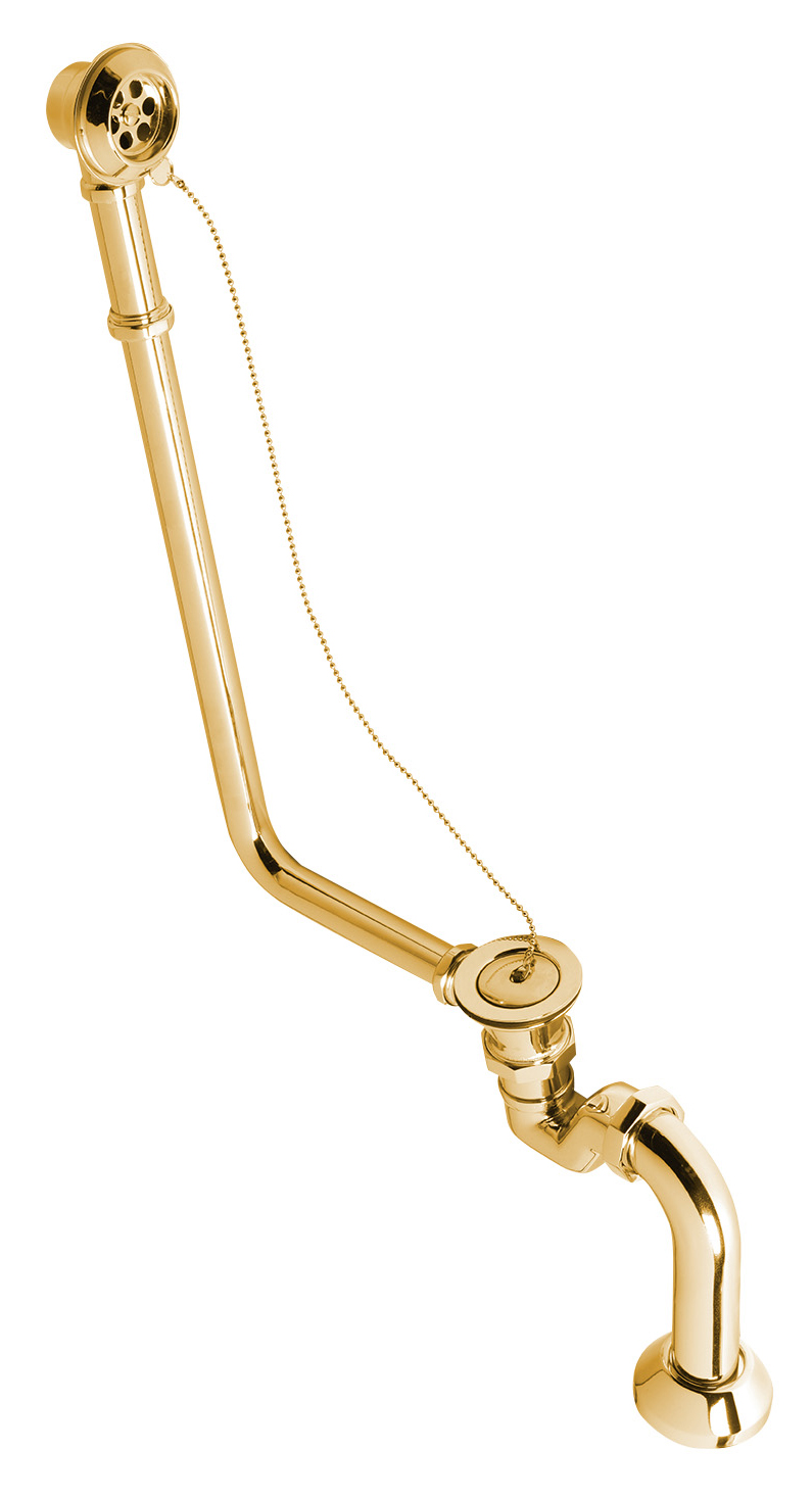 CHARLESTON vanová souprava pro vnější instalaci, řetízek, včetně sifonu, zlato 71799