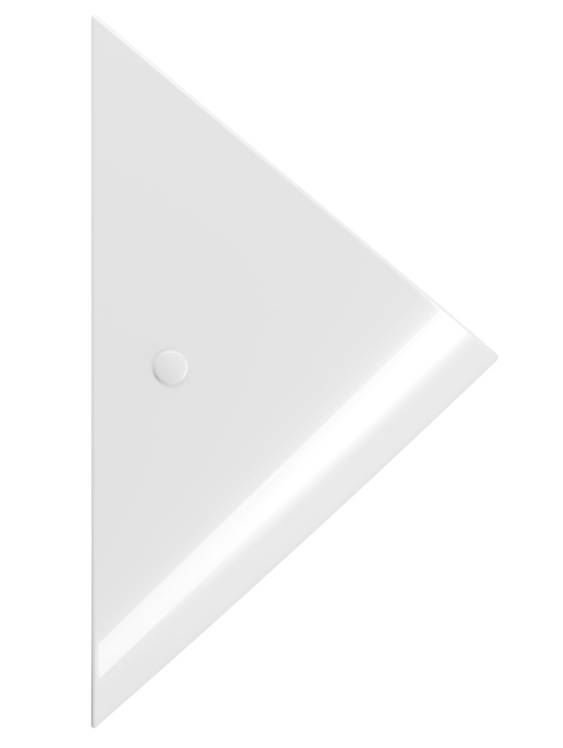 COMMUNITY urinál se zakrytým přívodem vody, 31x54,5cm, bílá ExtraGlaze 769511