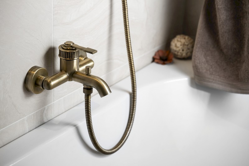 VERSI nástěnná vanová baterie, bronz RV010/18