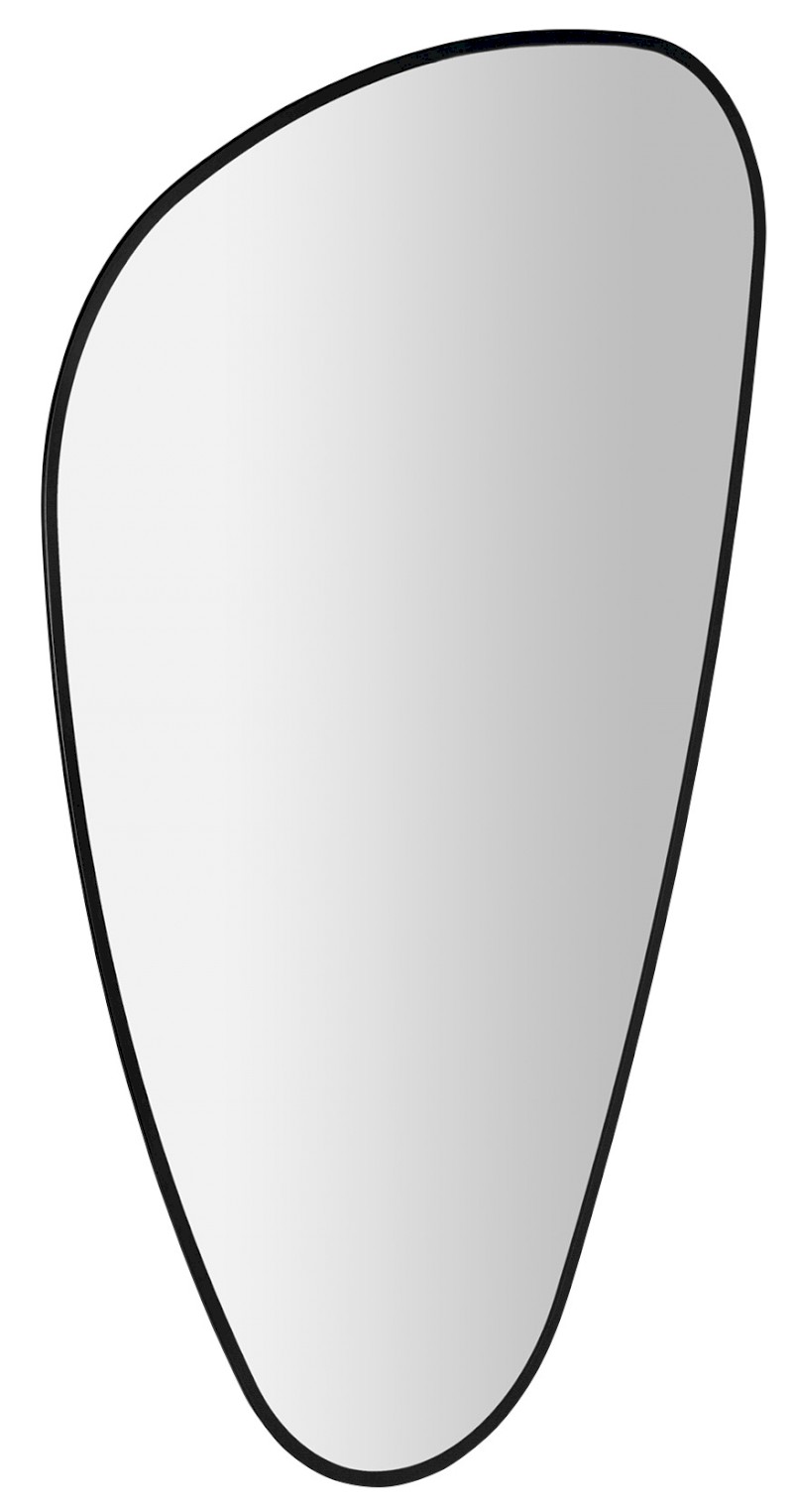 ELENA zrcadlo s LED podsvícením 20W, 68x96cm, černá mat 30574CI