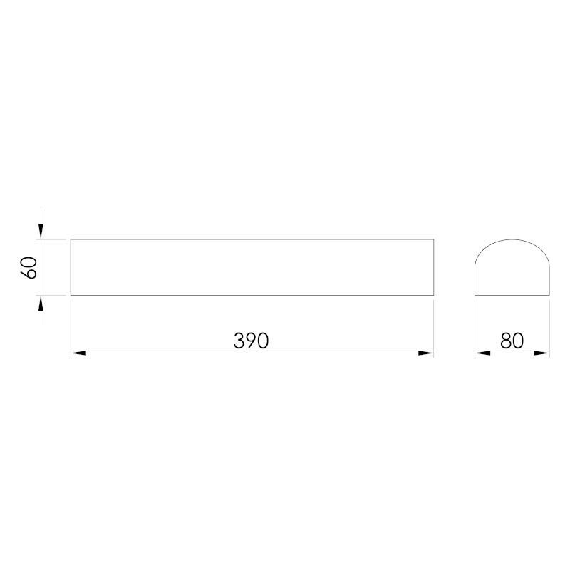 ZOLA nástěnné svítidlo, 390mm, E14, 2x40W, 230V, IP21 83406