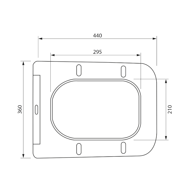 PORTO WC sedátko, SLIM, Soft Close, Easy Take, bílá PZS102V