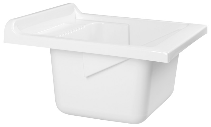 Výlevka na skříňku 45x50cm, plast bílá PI4550