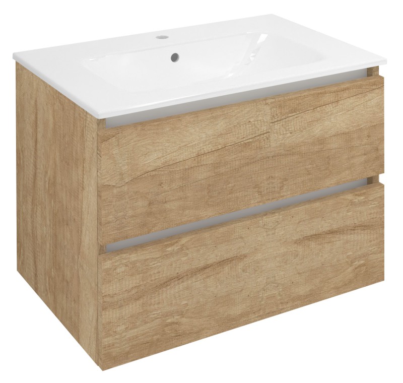 EZARA umyvadlová skříňka 69,8x52x46cm, dub alabama EZ701-2222