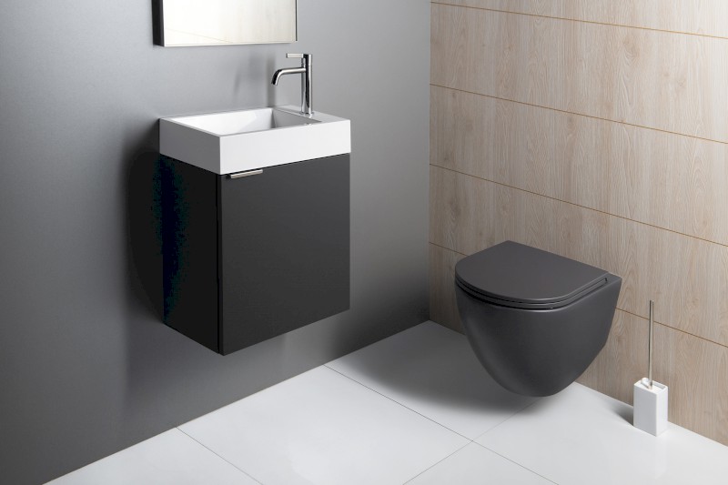 LATUS IV umyvadlová skříňka 49,5x50x25cm, antracit matný LT410-3434