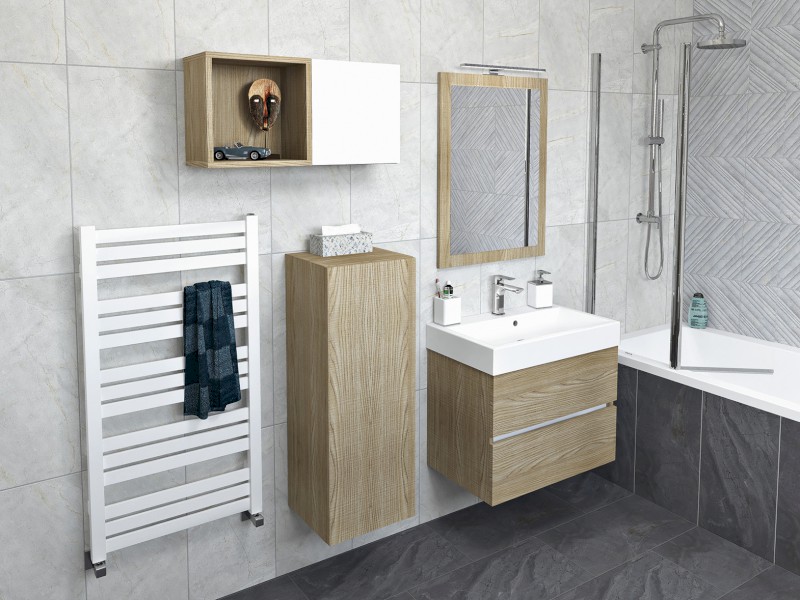 ESPACE skříňka 35x94x32cm, 1x dvířka, levá/pravá, jilm bardini ESC530-1313