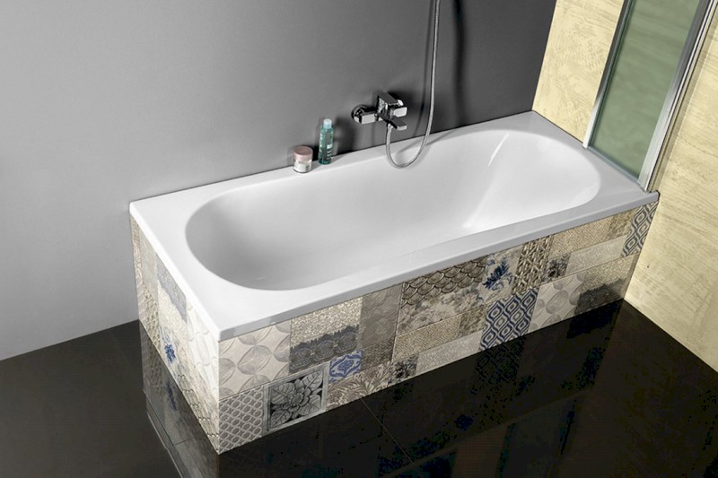 JIZERA vana 180x80x39cm, bílá G1880