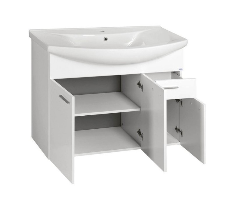 ZOJA umyvadlová skříňka 93x74x34cm, bílá 51094A