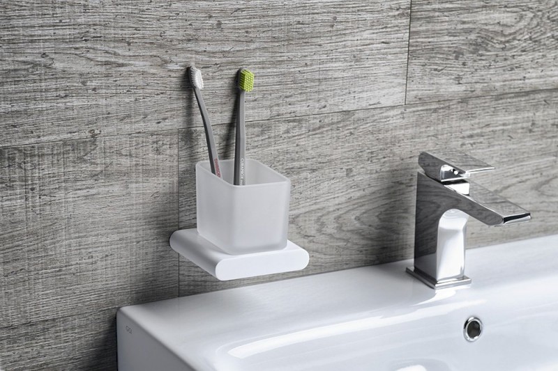 FLORI sklenka, mléčné sklo, bílá mat RF004/14