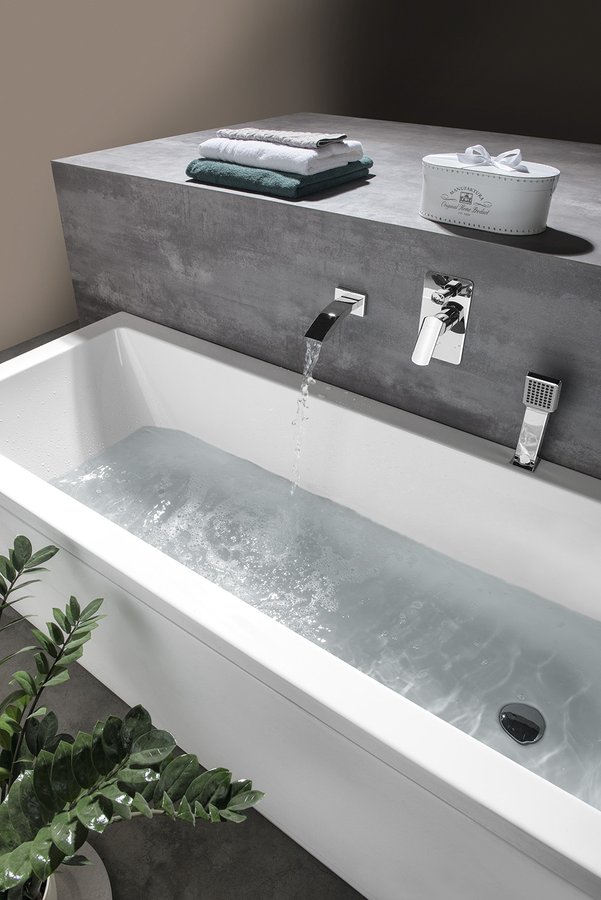 NOEMI obdélníková vana 170x70x39cm, bílá 71708