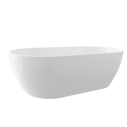 REDUTA volně stojící vana litý mramor 171x81x46cm, bílá 72842