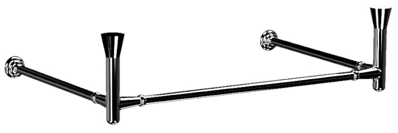 THE NEW YORKER závěsná konstrukce pro umyvadlo 80cm, chrom 927290