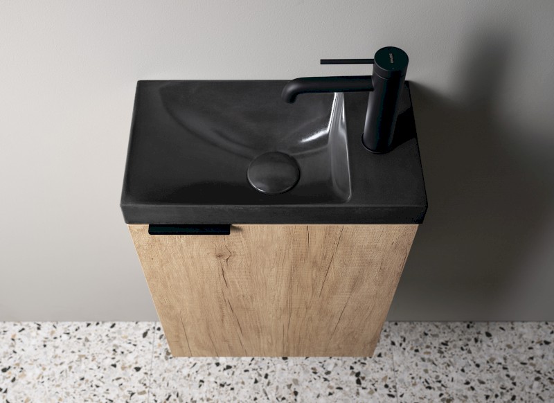 LATUS X umyvadlová skříňka 39,4x50x22cm, jilm bardini LT110-1313