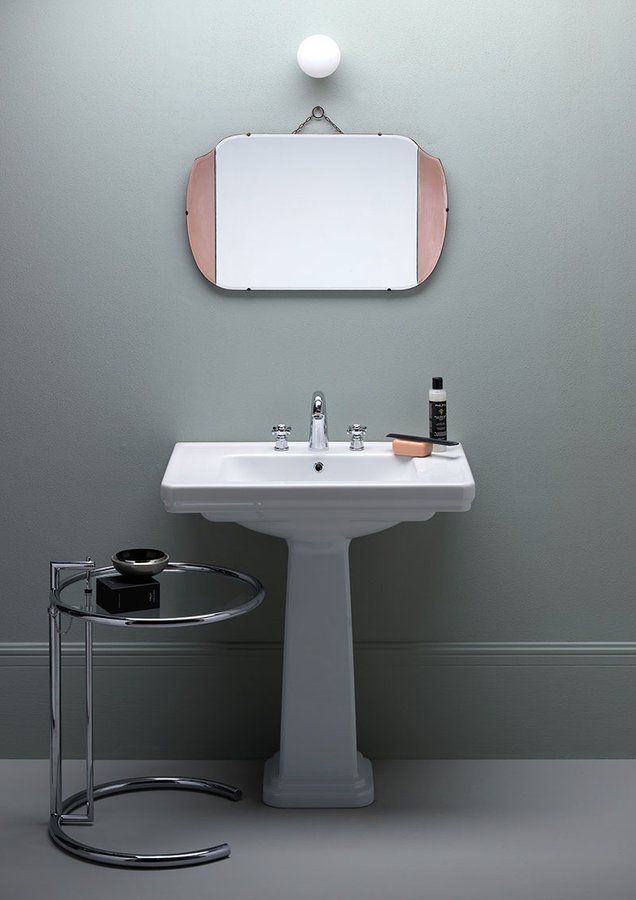 CLASSIC keramický sloup k umyvadlu 66x27cm, bílá ExtraGlaze 877011