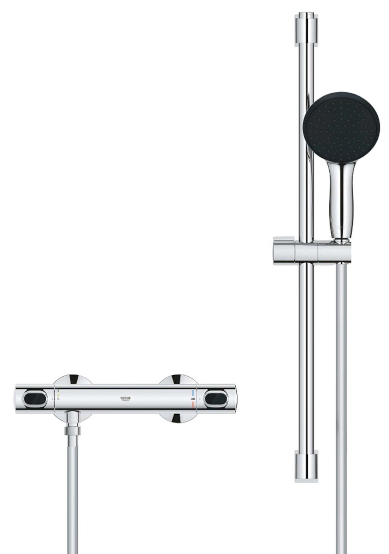 Precision Flow Sprchový set s termostatem, chrom GROHE 34800001