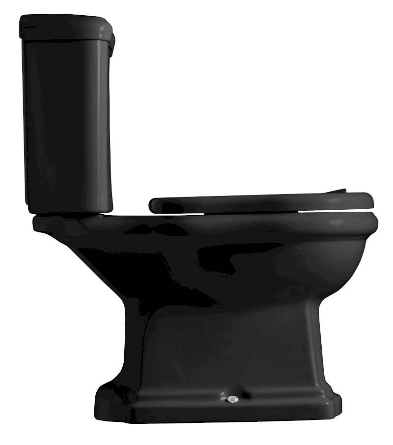 RETRO nádržka k WC kombi, černá mat 108131