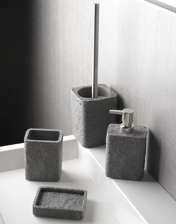 ARIES sklenka na postavení, šedá AR9808