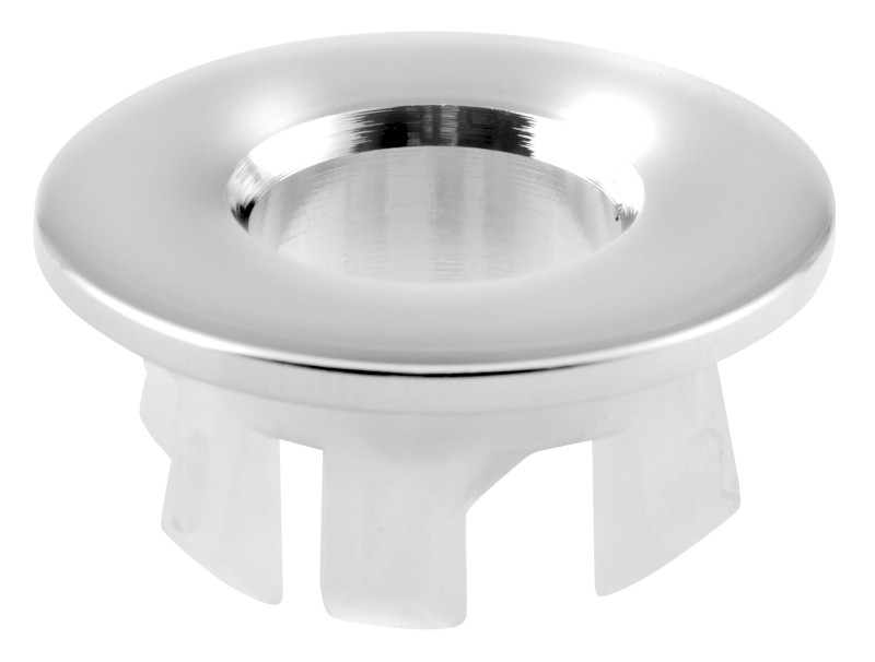 Kovová krytka přepadu umyvadla, 30 mm, chrom AR914