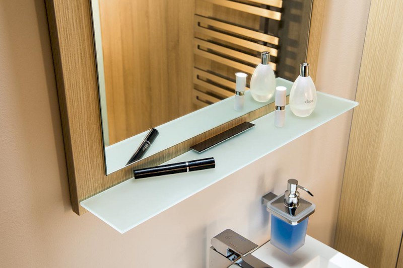 NIROX zrcadlo v rámu 100x60cm, antracit matný NX106-3434