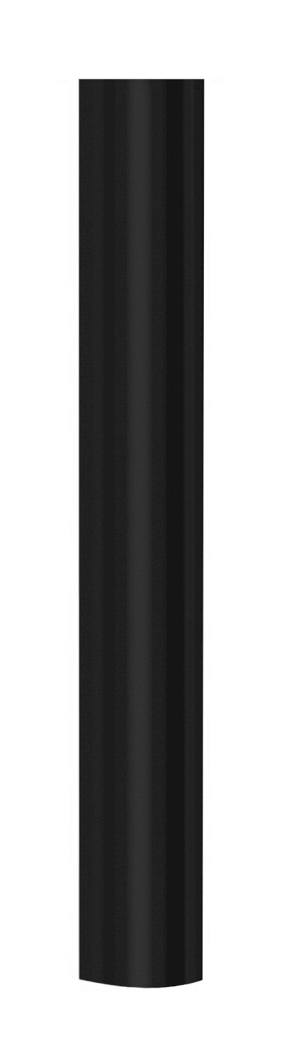 Prodloužená odpadní trubka sifonu, 32/300mm, černá mat TB124B