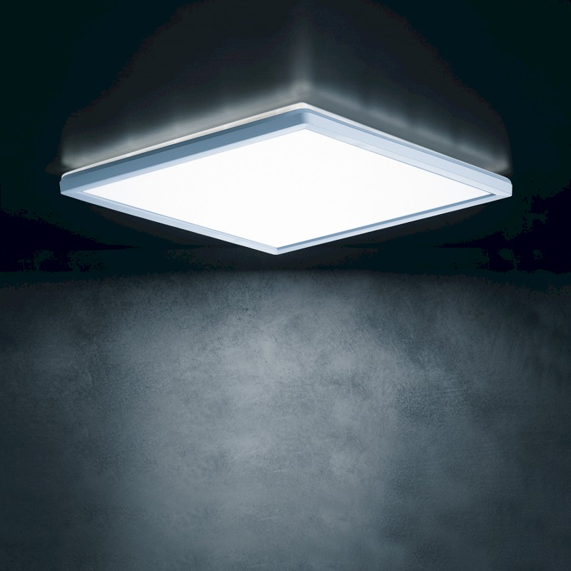 AZPO stropní LED svítidlo, 300x300mm, 17,5W, 3000/4000/6000K, IP54, bílá 31532
