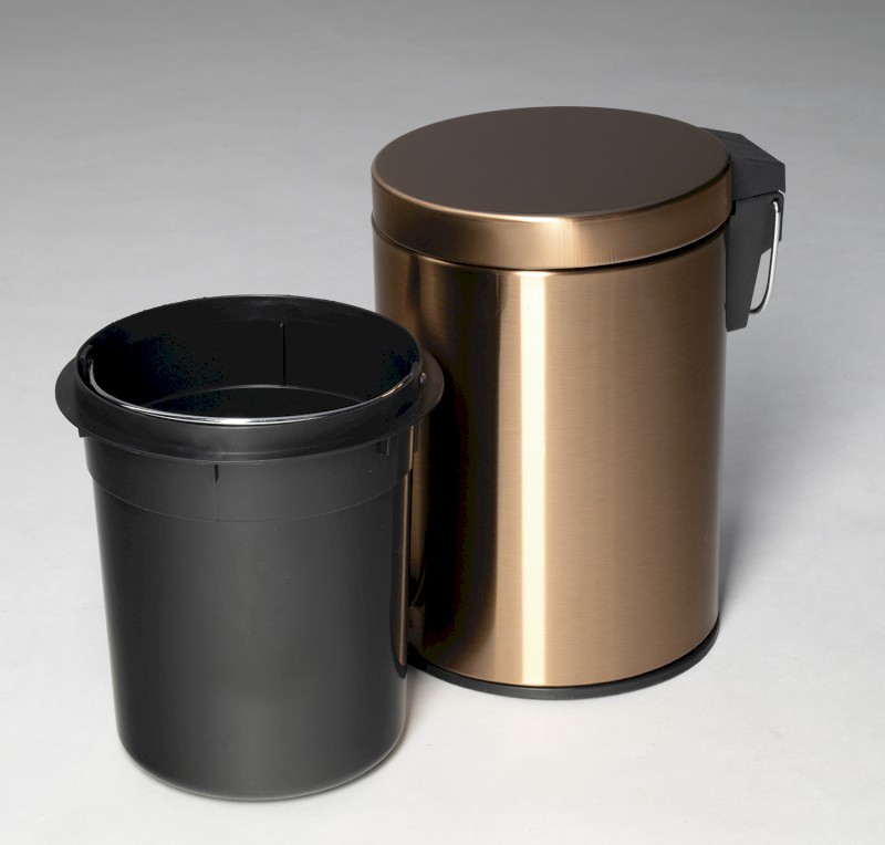 X-ROUND COPPER odpadkový koš 3l, měď mat XJ011PG