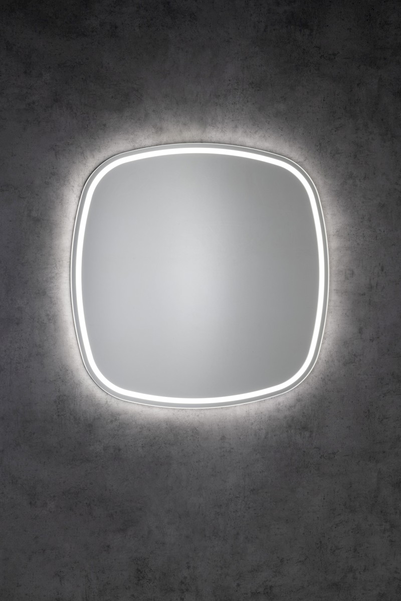 BUTO zrcadlo s LED osvětlením 80x80cm BU080