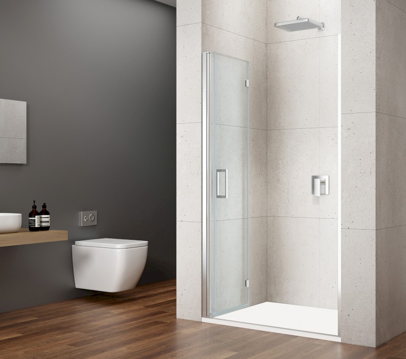 LORO sprchové dveře skládací 1000mm, čiré sklo GN4510