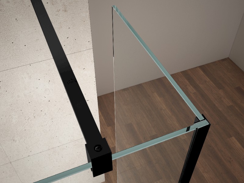 VARIO přídavný panel 350mm, čiré sklo, černá GX3514