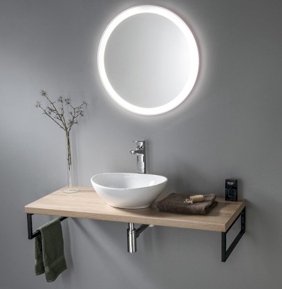 VEGA deska pod umyvadlo 62,5x45cm, dub platin VG765