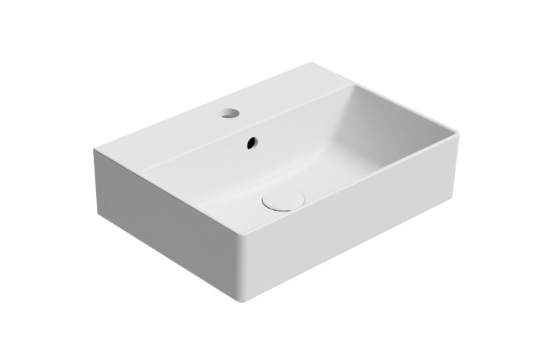 KUBE X keramické umyvadlo 50x37cm, bílá mat 9447109