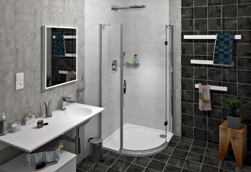 PATRON sušák osušky, 600x60mm, bílá PX023