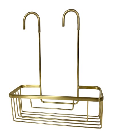 SMART police do sprchy závěsná, na baterii, 300x375x120 mm, zlato mat 248988